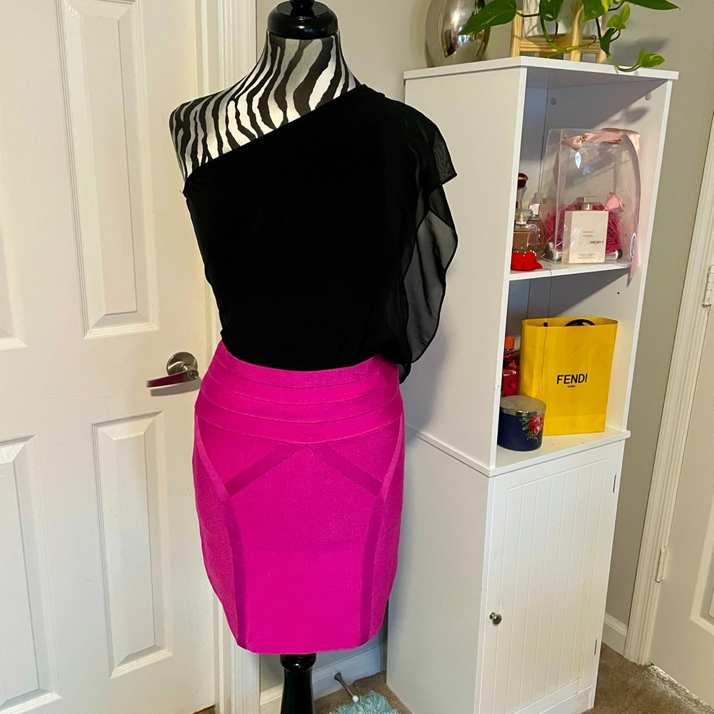 Bebe Bandage Skirt